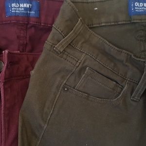 Old Navy rockstar Mid Rise Jeans